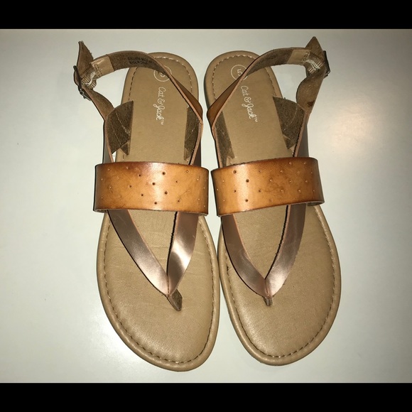 Girl Ankle Strap Sandal - Cat & Jack - Picture 3 of 3